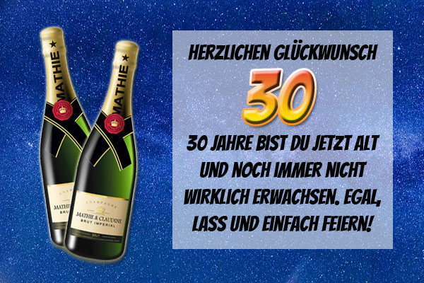 30 Geburtstag Gluckwunsche Bilder Und Spruche Kostenlos