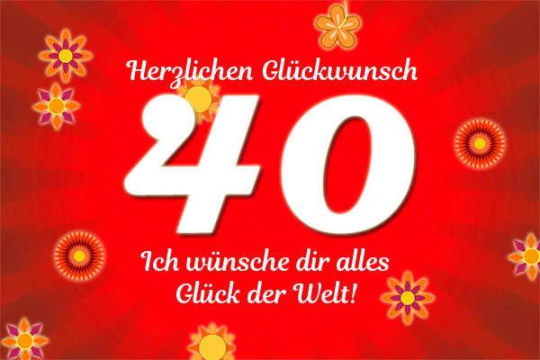 Sprüche jahren mit frauen 40 Wünsche und