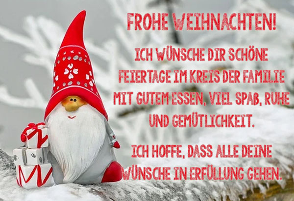 Frohe Weihnachten