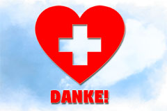 Danke an die Krankenschwester